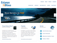 Tablet Screenshot of estanysblaus.com